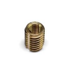 Tappex Inner And Outer Teeth Copper Thread Insert/ Zinc-plated Brass Self-tapping Thread Inserts